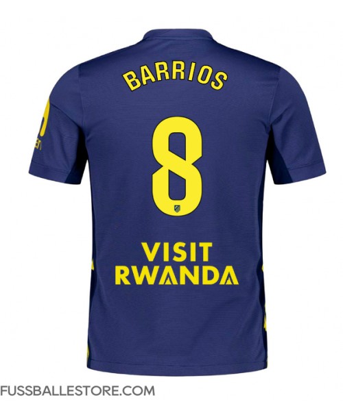 Günstige Atletico Madrid Pablo Barrios #8 Auswärtstrikot 2025-26 Kurzarm Günstige Atletico Madrid Pablo Barrios #8 Auswärtstrikot 2025-26 Kurzarm